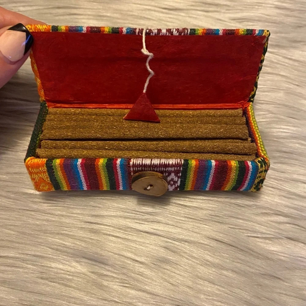 Incense in Woven Small Box